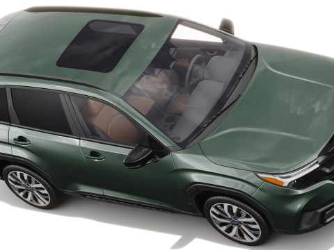 Subaru Forester 2025 with interior 3D मॉडल