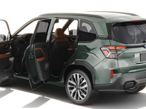 Subaru Forester 2025 with interior 3D मॉडल