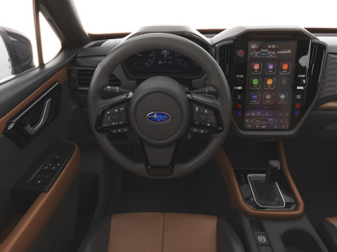 Subaru Forester 2025 with interior 3D मॉडल