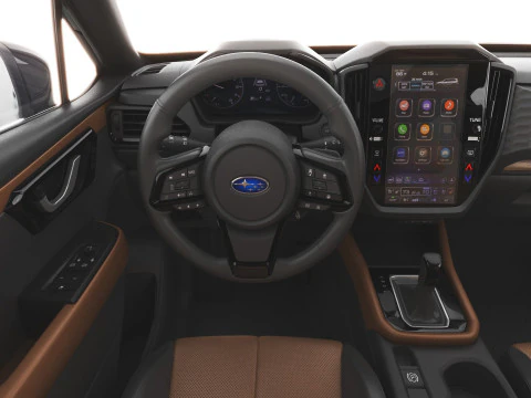 Subaru Forester 2025 with interior 3D Model