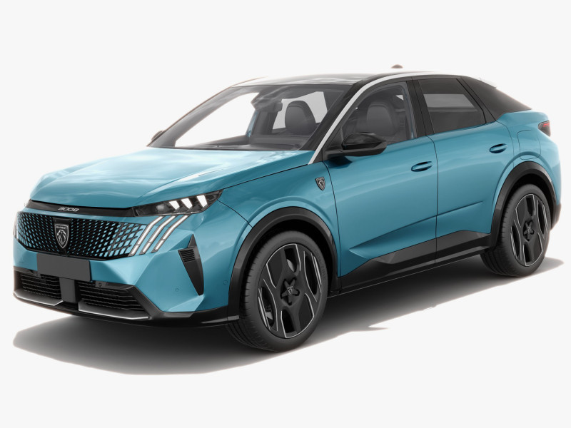 Peugeot 3008 e-3008 2025 with interior Modelo 3D .c4d .max .obj .3ds .fbx .stl .blend 