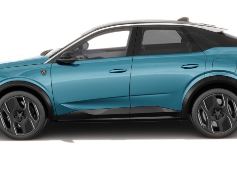 Peugeot 3008 e-3008 2025 with interior Modelo 3D
