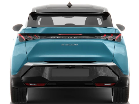 Peugeot 3008 e-3008 2025 with interior 3D Model