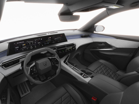 Peugeot 3008 e-3008 2025 with interior Modelo 3D