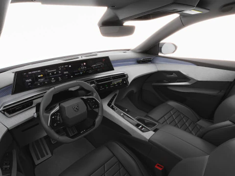Peugeot 3008 e-3008 2025 with interior 3D Model