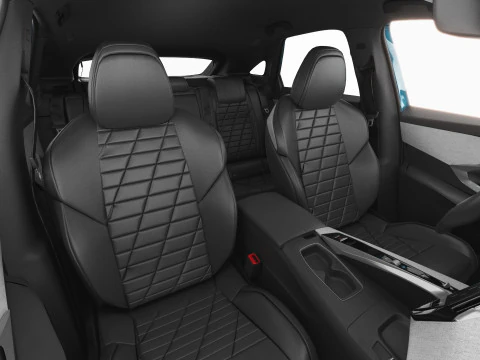 Peugeot 3008 e-3008 2025 with interior 3D Model