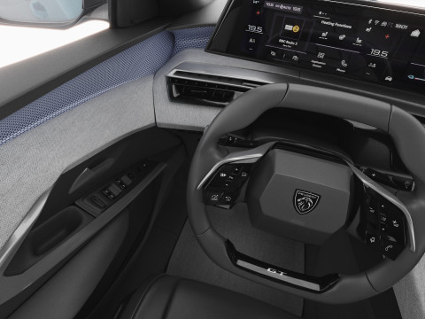 Peugeot 3008 e-3008 2025 with interior Modelo 3D