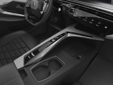 Peugeot 3008 e-3008 2025 with interior 3D Model