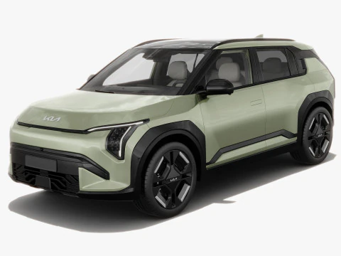 Kia EV3 GT-line 2025 dengan interior Model 3D