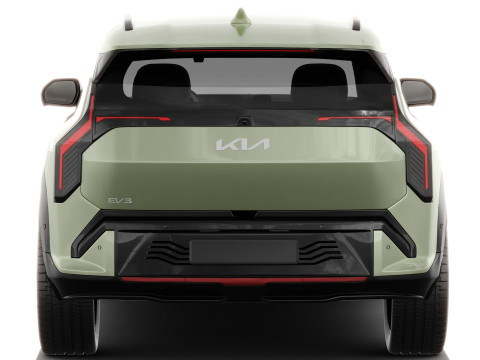 Kia EV3 GT-line 2025 with interior 3D 模型