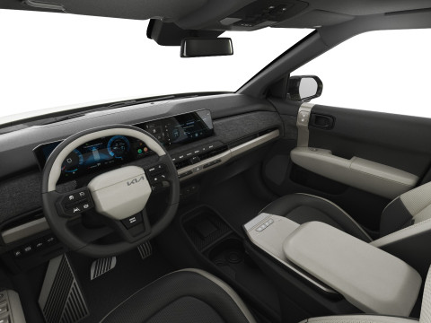 Kia EV3 GT-line 2025 with interior 3D 模型