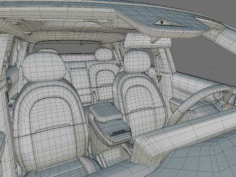 Kia EV3 GT-line 2025 with interior 3D 模型