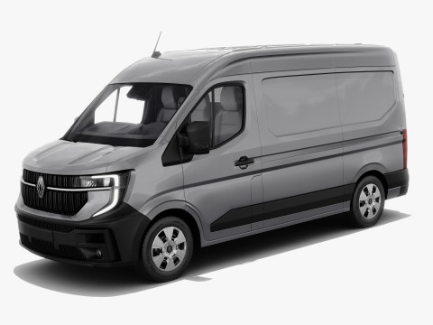 Renault Master Van L2H2 2024 with interior 3Dモデル