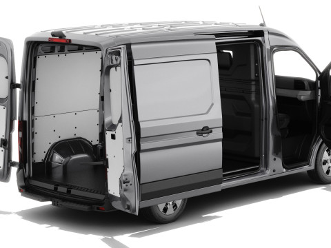 Renault Master Van L2H2 2024 with interior 3D Модель
