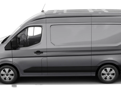 Renault Master Van L2H2 2024 com interior Modelo 3D