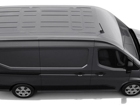 Renault Master Van L2H2 2024 with interior 3D Модель