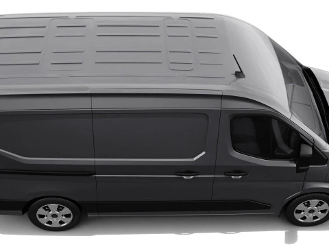 Renault Master Van L2H2 2024 com interior Modelo 3D