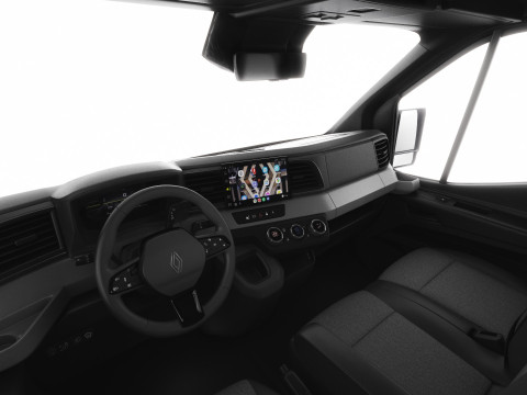Renault Master Van L2H2 2024 with interior 3D Модель