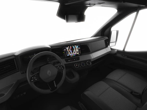 Renault Master Van L2H2 2024 com interior Modelo 3D