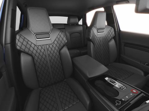 Audi S5 and A5 S-line 2025 with interior Model 3D