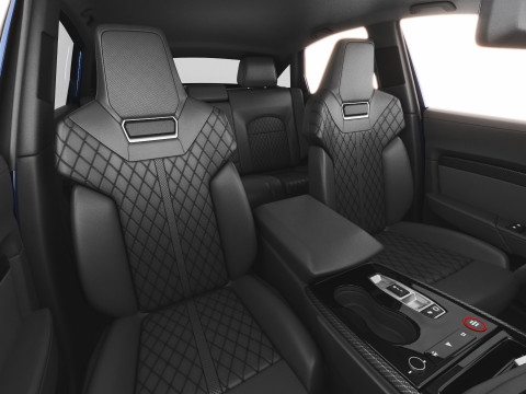 Audi S5 and A5 S-line 2025 with interior Model 3D
