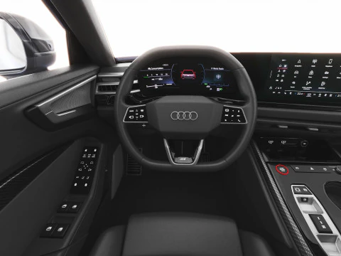 Audi S5 and A5 S-line 2025 with interior 3D Model