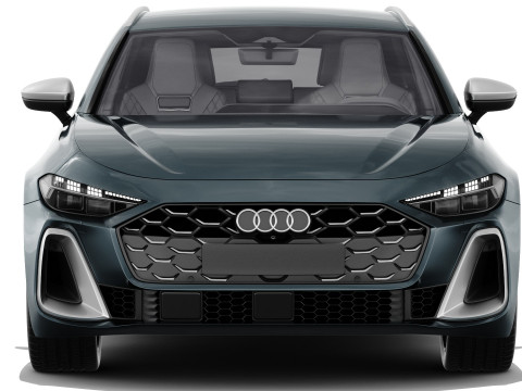 Audi S5 and A5 S-line Avant 2025 with interior 3Dモデル