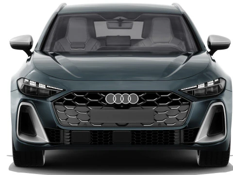 Audi S5 and A5 S-line Avant 2025 with interior 3D Model