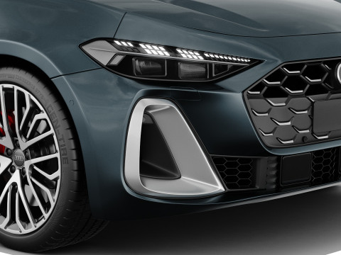 Audi S5 and A5 S-line Avant 2025 with interior 3Dモデル