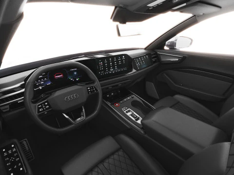 Audi S5 and A5 S-line Avant 2025 with interior 3D Model