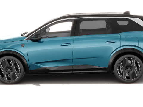 Peugeot 5008 e-5008 2025 with interior Modelo 3D