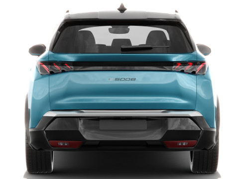 Peugeot 5008 e-5008 2025 with interior Modelo 3D