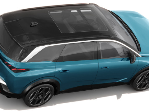 Peugeot 5008 e-5008 2025 with interior Modelo 3D