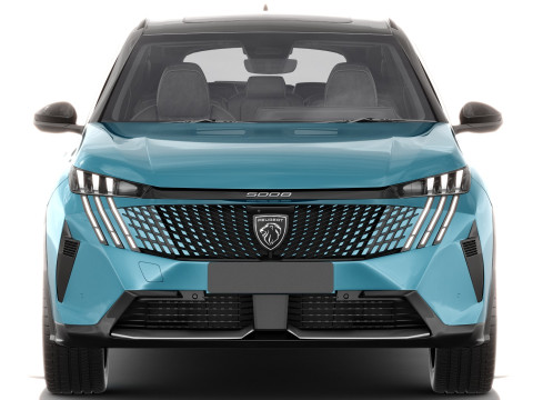 Peugeot 5008 e-5008 2025 with interior Modelo 3D