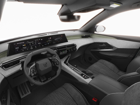 Peugeot 5008 e-5008 2025 with interior Modelo 3D