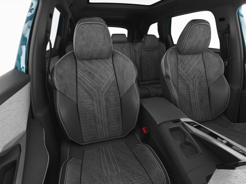 Peugeot 5008 e-5008 2025 with interior Modelo 3D