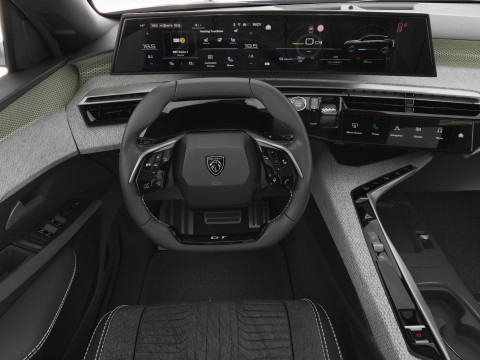 Peugeot 5008 e-5008 2025 with interior Modelo 3D