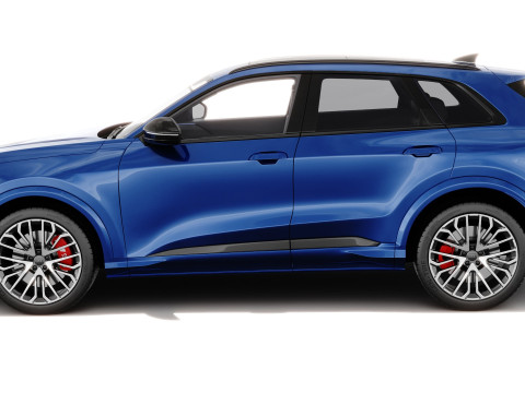 Audi SQ5 and Q5 S-line 2025 with interior 3D Model