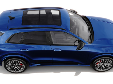 Audi SQ5 and Q5 S-line 2025 with interior 3D Model