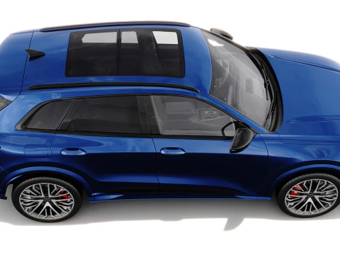 Audi SQ5 and Q5 S-line 2025 with interior 3D Model
