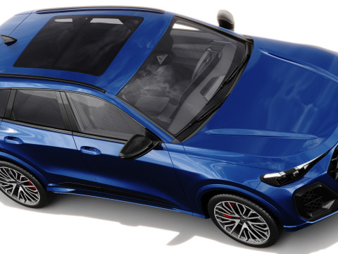 Audi SQ5 and Q5 S-line 2025 with interior 3D Model