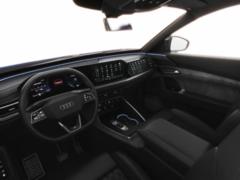 Audi SQ5 and Q5 S-line 2025 with interior 3D Model