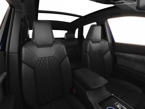 Audi SQ5 and Q5 S-line 2025 with interior 3D Model
