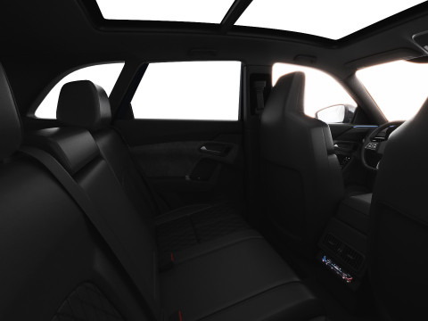 Audi SQ5 and Q5 S-line 2025 with interior 3D Model