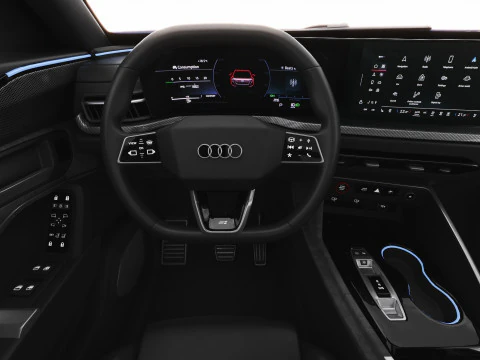 Audi SQ5 and Q5 S-line 2025 with interior 3D Model