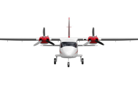 Tecnam P2012 STOL 3D Model