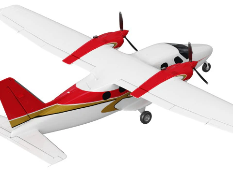Tecnam P2012 STOL 3D Modell