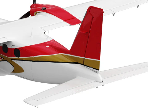 Tecnam P2012 STOL 3D Modell