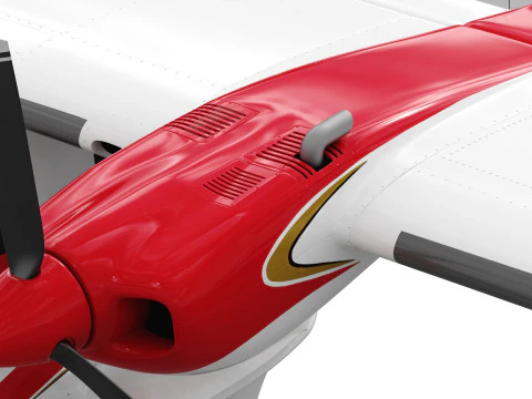 Tecnam P2012 STOL 3D Modell