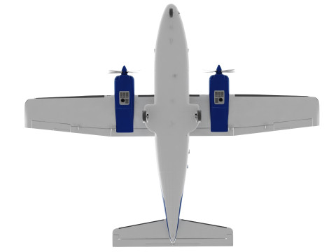 Tecnam P2012 Traveller 3D Model
